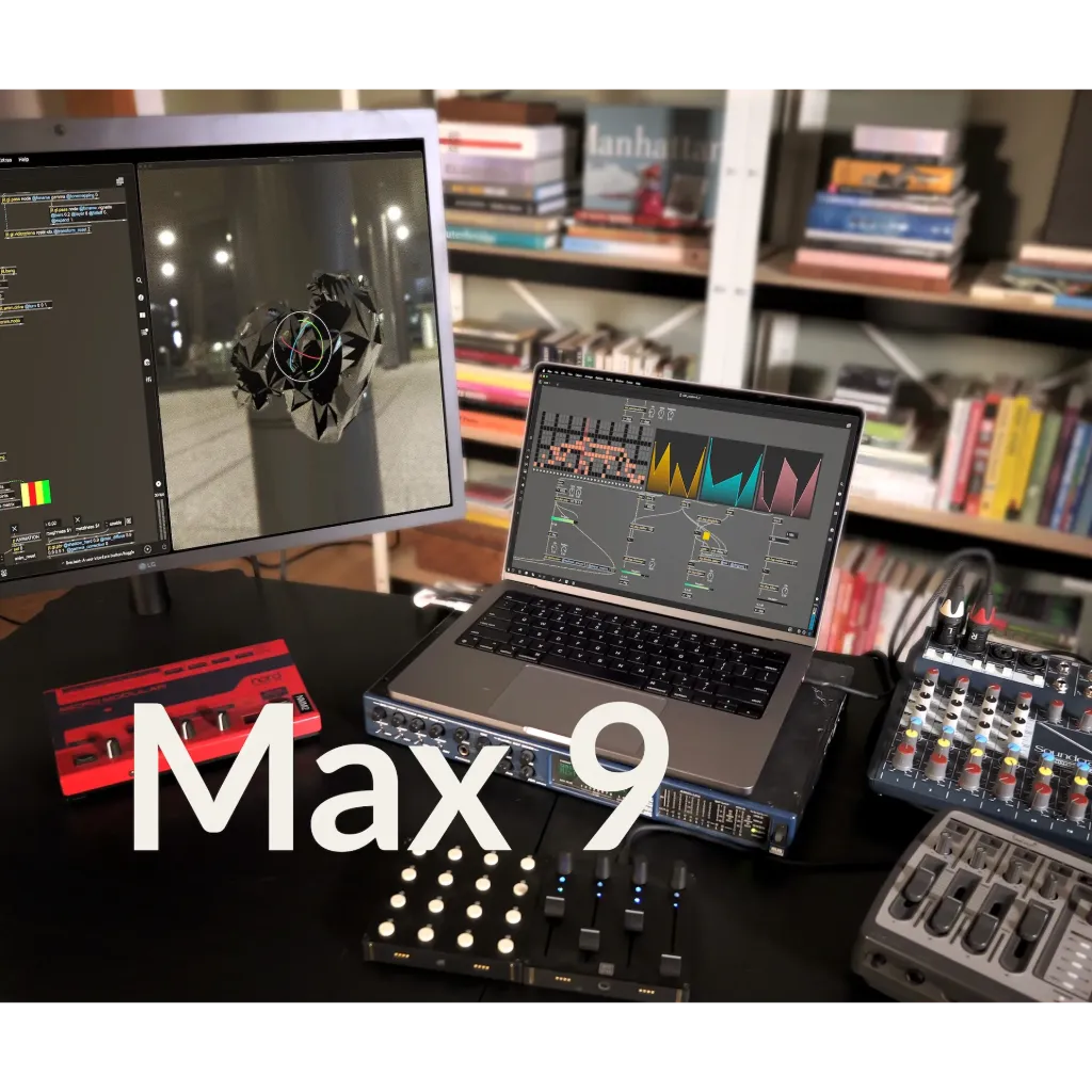 [183515000769] Max 9 (Vollversion, 1-9 seats, macOS/Windows, englisch, Cycling74)