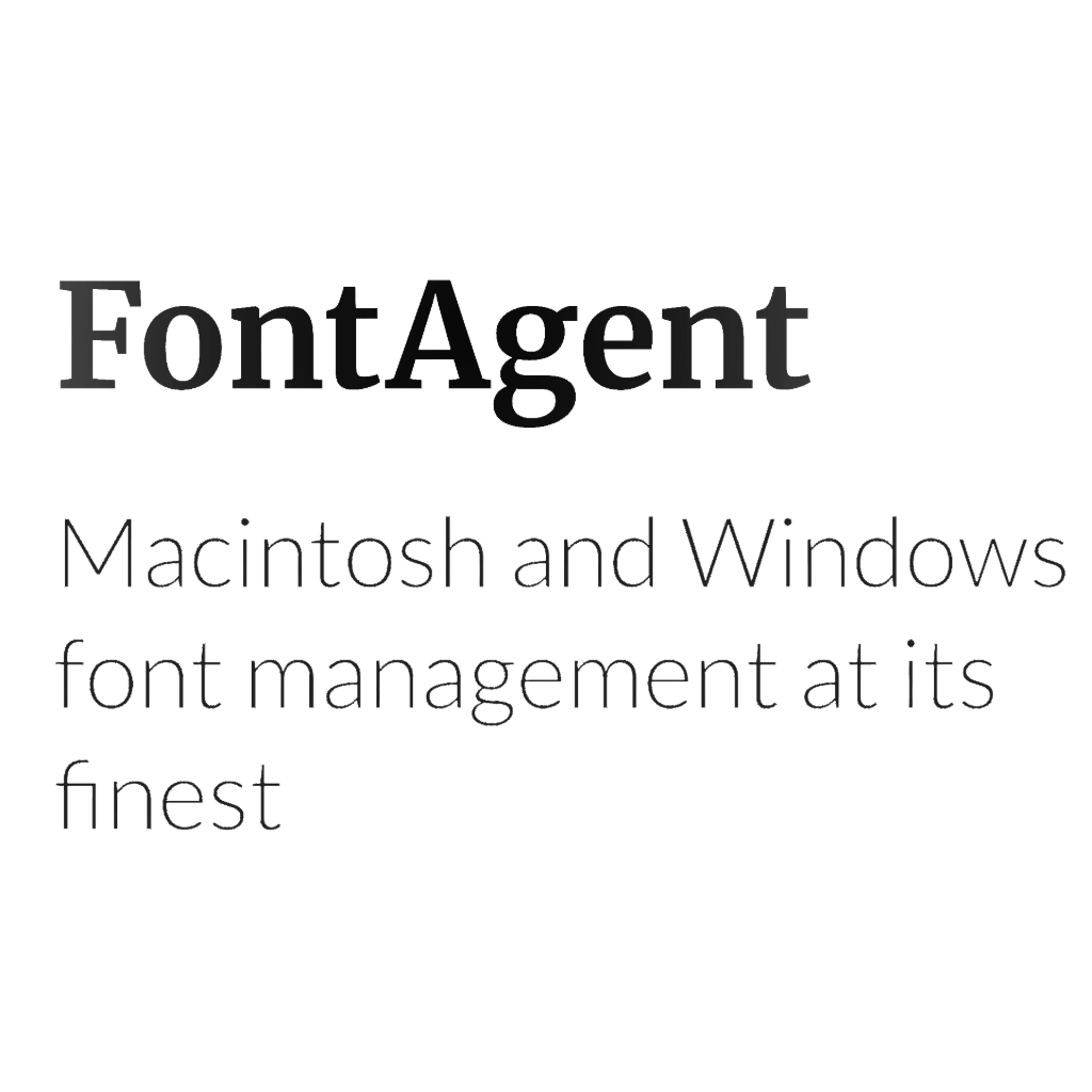 [FMSAX-FSRD] FontAgent 10 Standard (Vollversion, macOS, englisch, Benutzerlizenz, Insider Software)