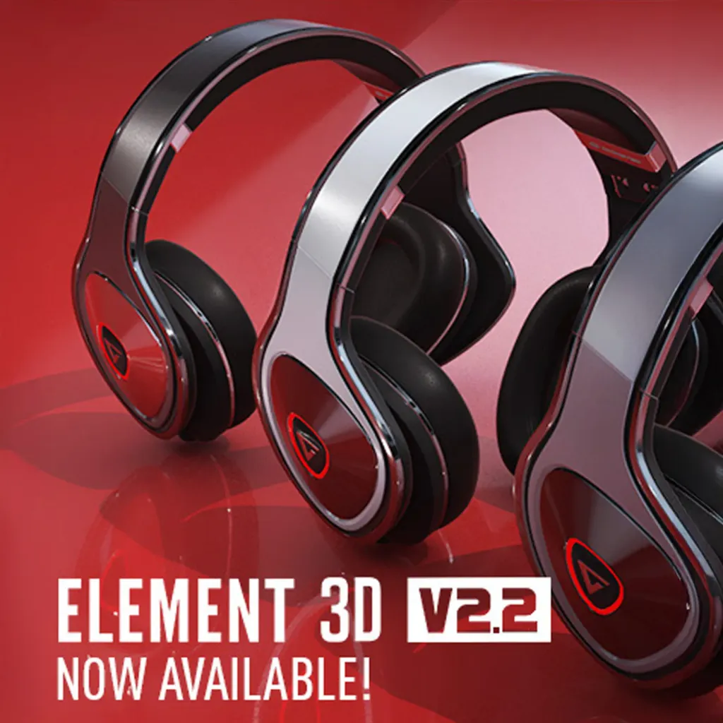 [E3Dv2] Element 3D V2 for After Effects Plug-in (Vollversion, macOS/Windows, englisch, Video Copilot)