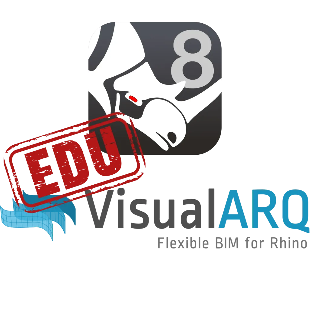 RhinoARQ (Rhino 8 + VisualARQ 3) Education